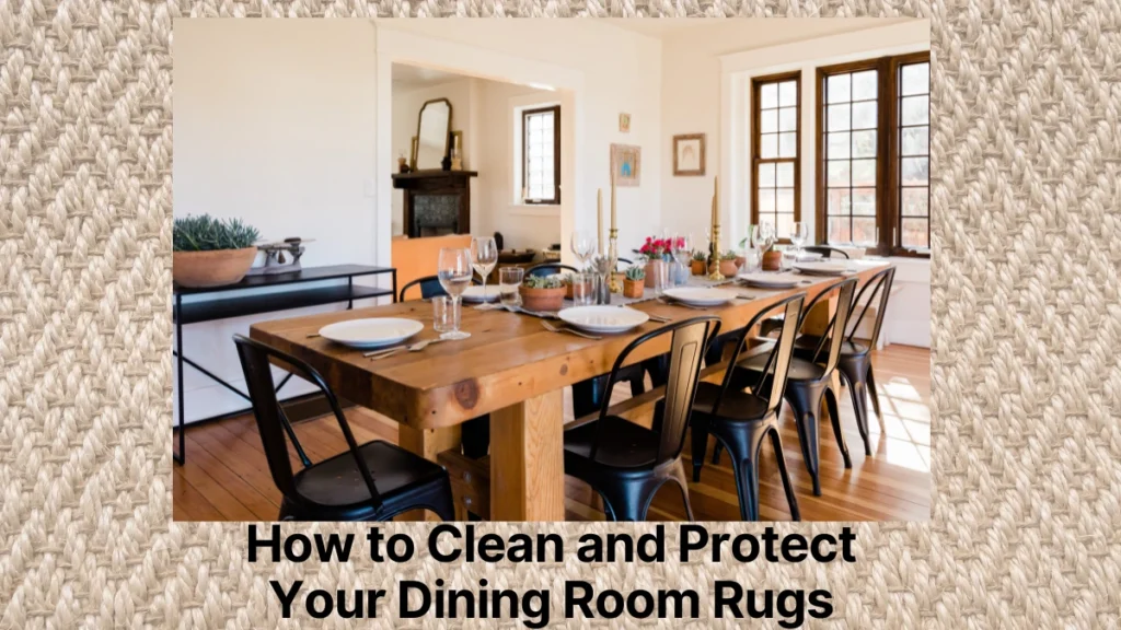 How to Clean and Protect Your Dining Room Rugs